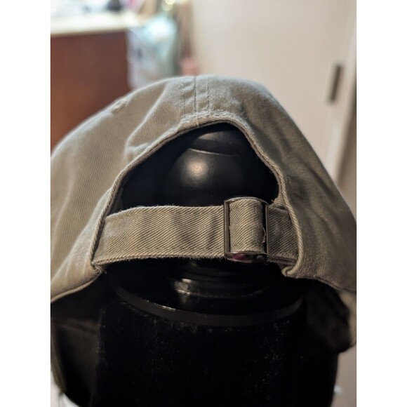 District DT600 Distressed Taupe Dad Hat Albany GA AJ's Restaurant Cotton Cap - Picture 3 of 9